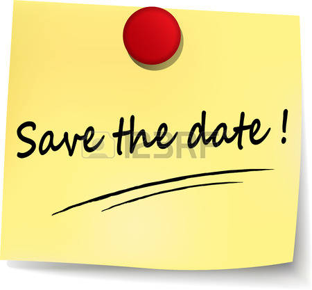 save date: illustration of . - Save The Date Clipart Free