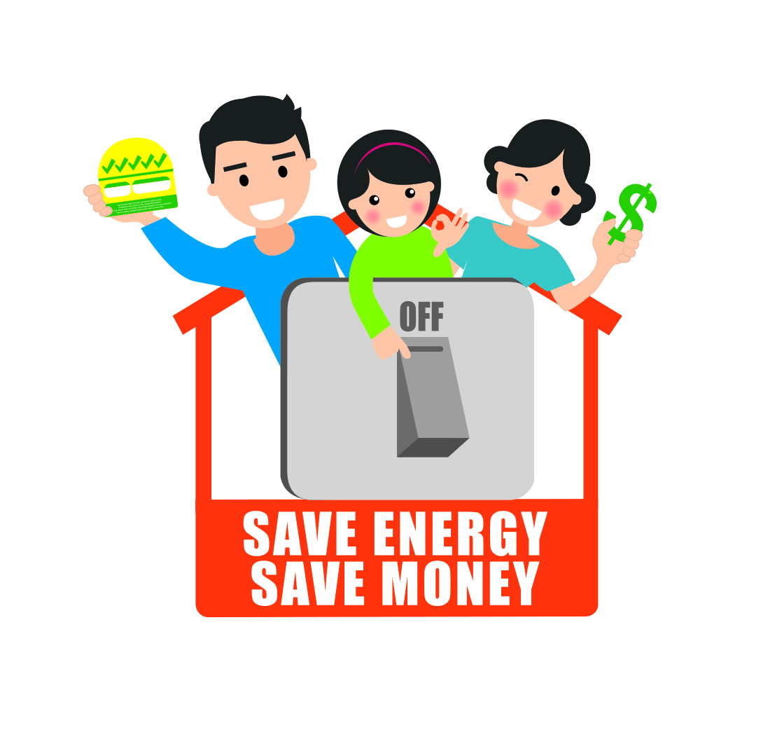save energy save money logo