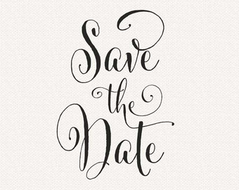Save the date no date clipart clipartall