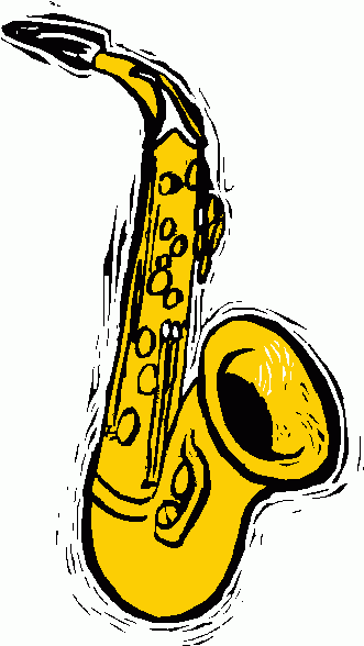 Saxophone Clip Art Clipart Be - Saxaphone Clipart