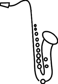 Saxophone Clip Art Pictures C - Saxophone Clip Art