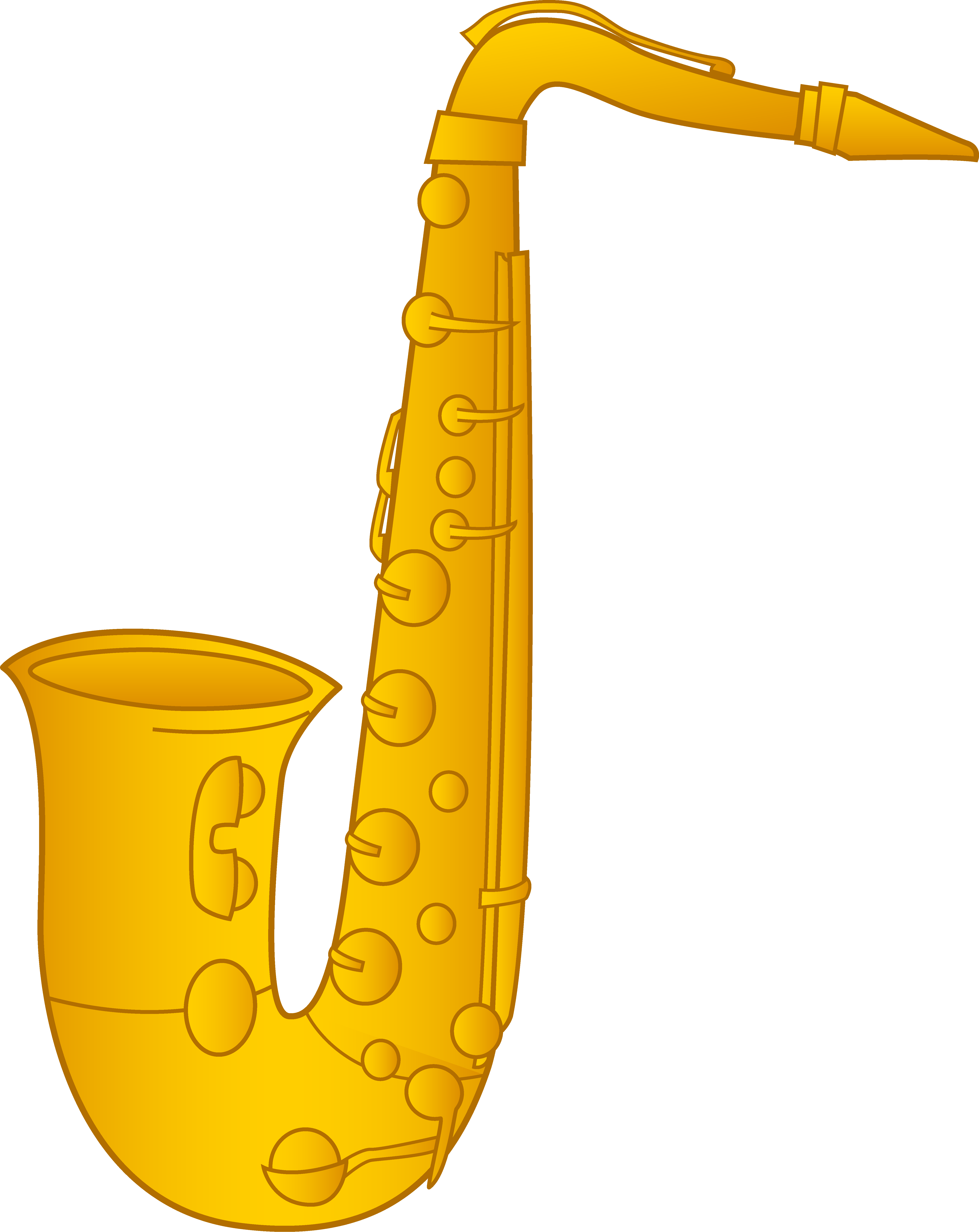 Saxophone Clip Art - Saxaphone Clipart