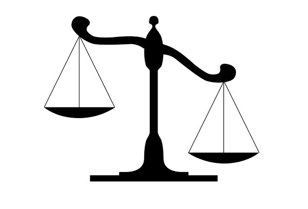 Scales Of Justice Clipart - C - Balance Scale Clip Art