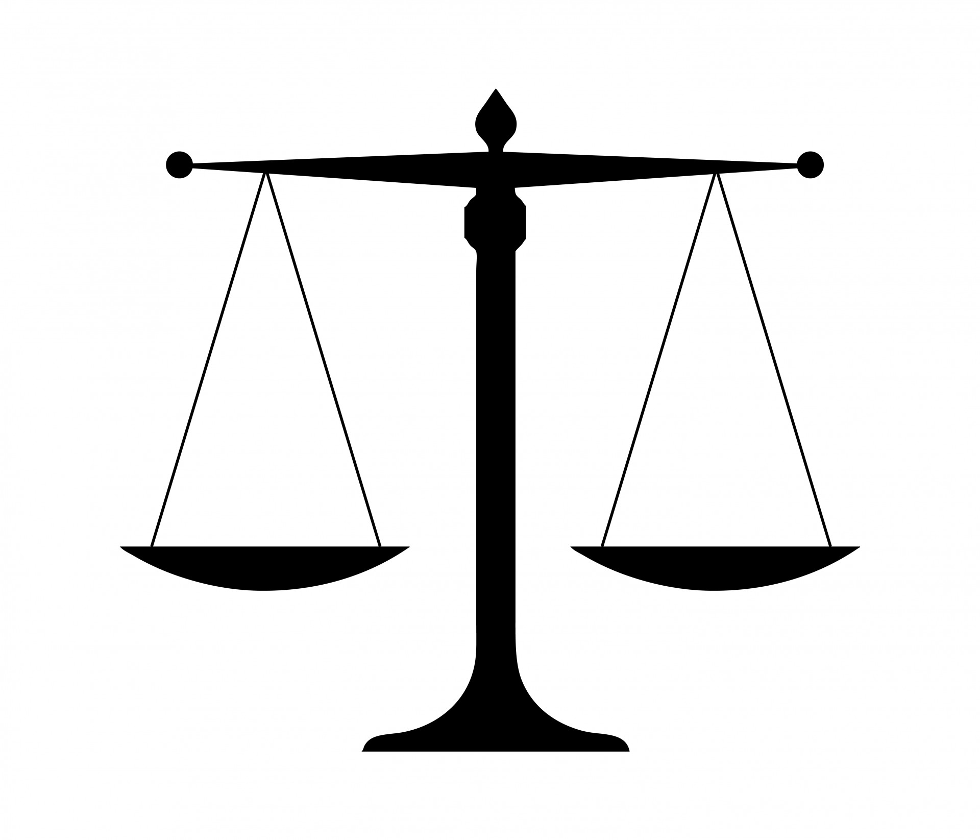 Scales Of Justice - Scales Of Justice Clipart