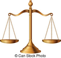 Scales of Justice . - Scales Of Justice Clipart