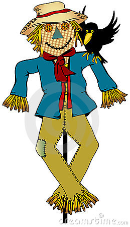 Scarecrow Stock Illustrations - Clipart Scarecrow