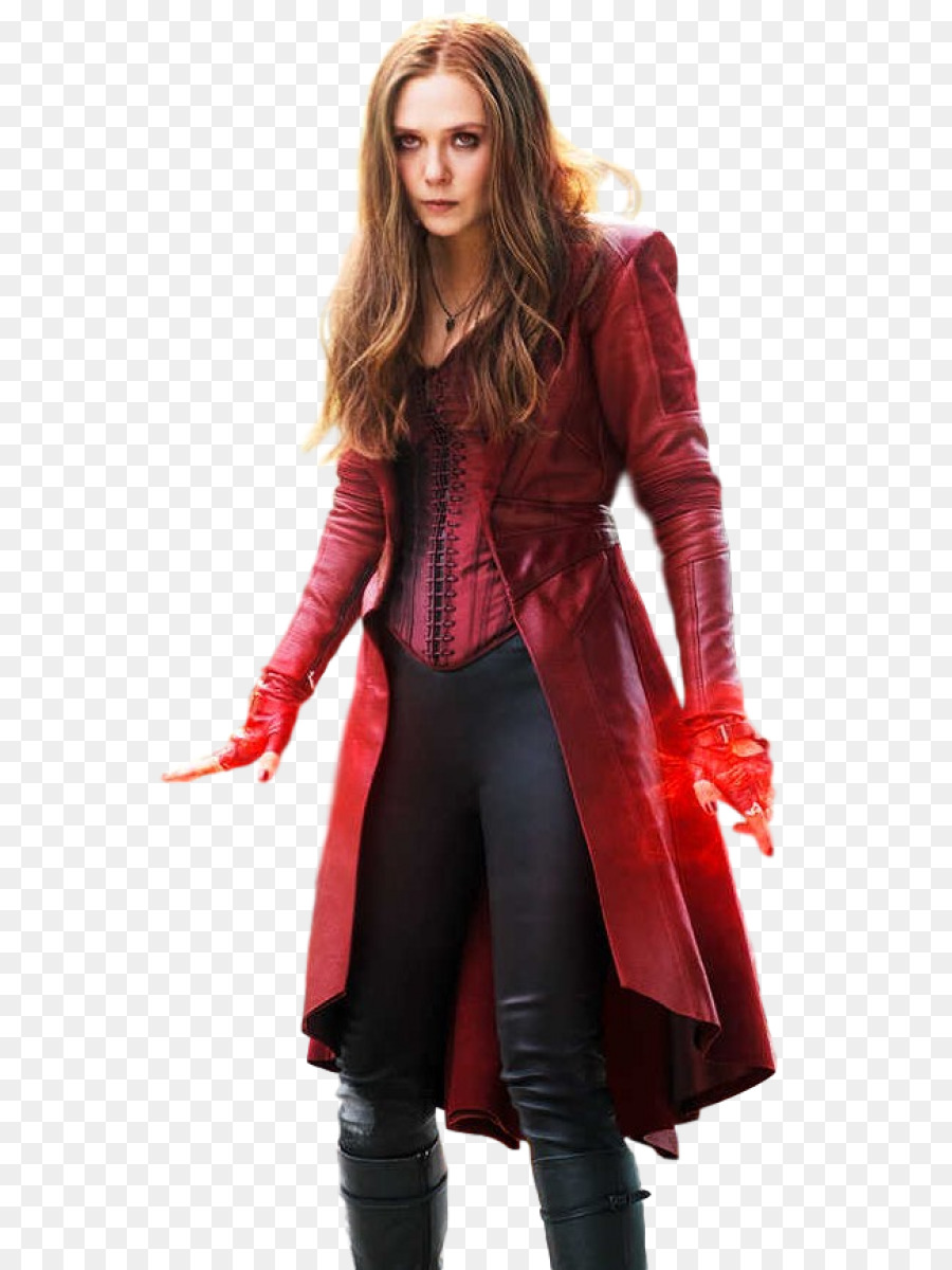 Elizabeth Olsen Wanda Maximoff Quicksilver Captain America: Civil War - Scarlet  Witch