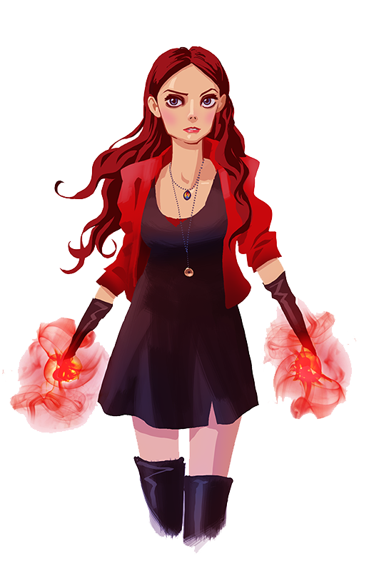 Scarlet Witch Hd PNG Image