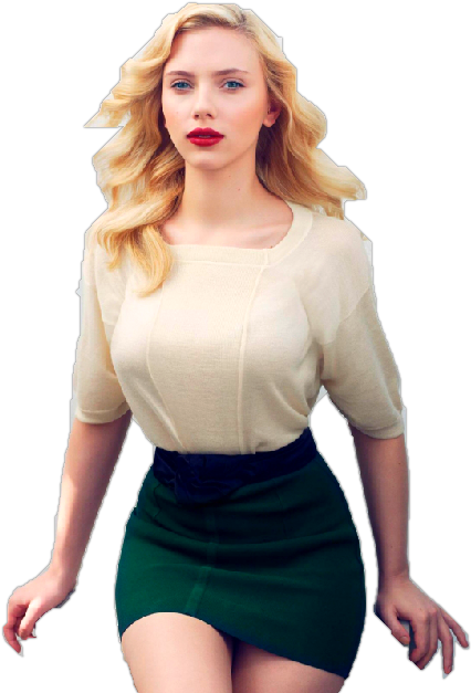 Scarlett Johansson PNG Transp