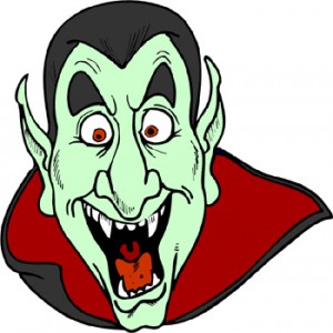 Cartoon Count Dracula - Carto