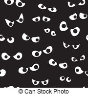 Scary eyes clipart - .