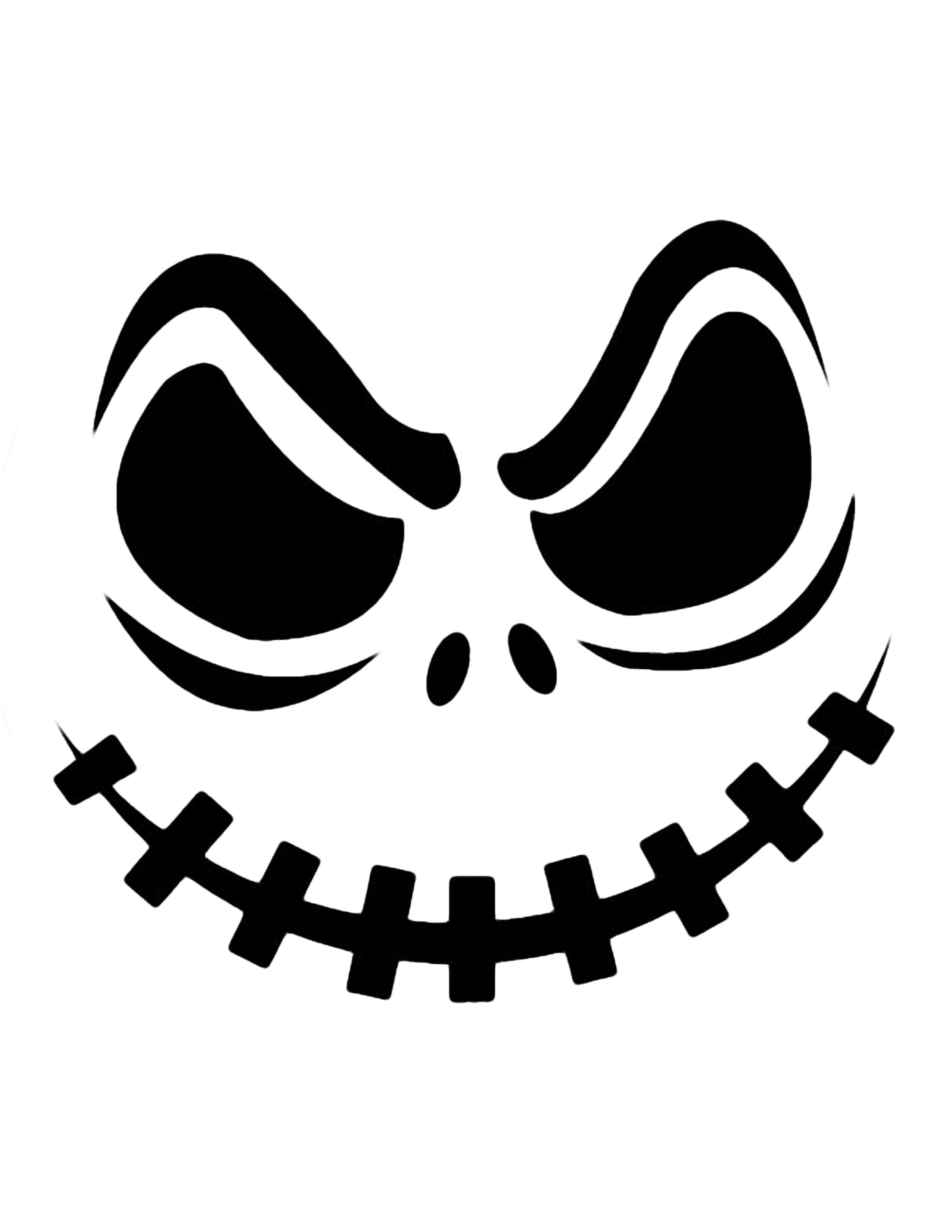 Scary Halloween Clipart Black - Scary Clip Art