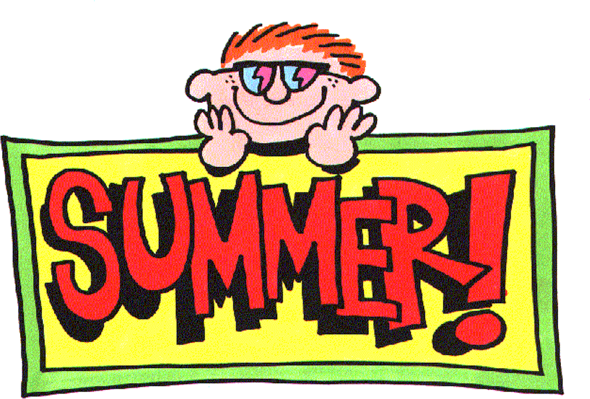 schedule clipart - Summer Vacation Clipart