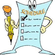 scheduling clipart