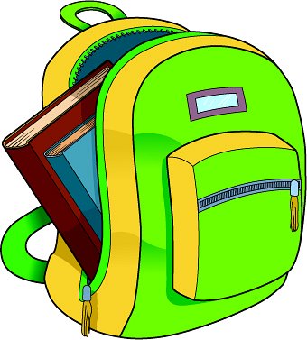 school backpack clipart