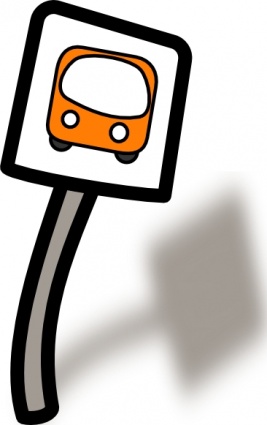 school bus stop clipart - Bus Stop Clipart