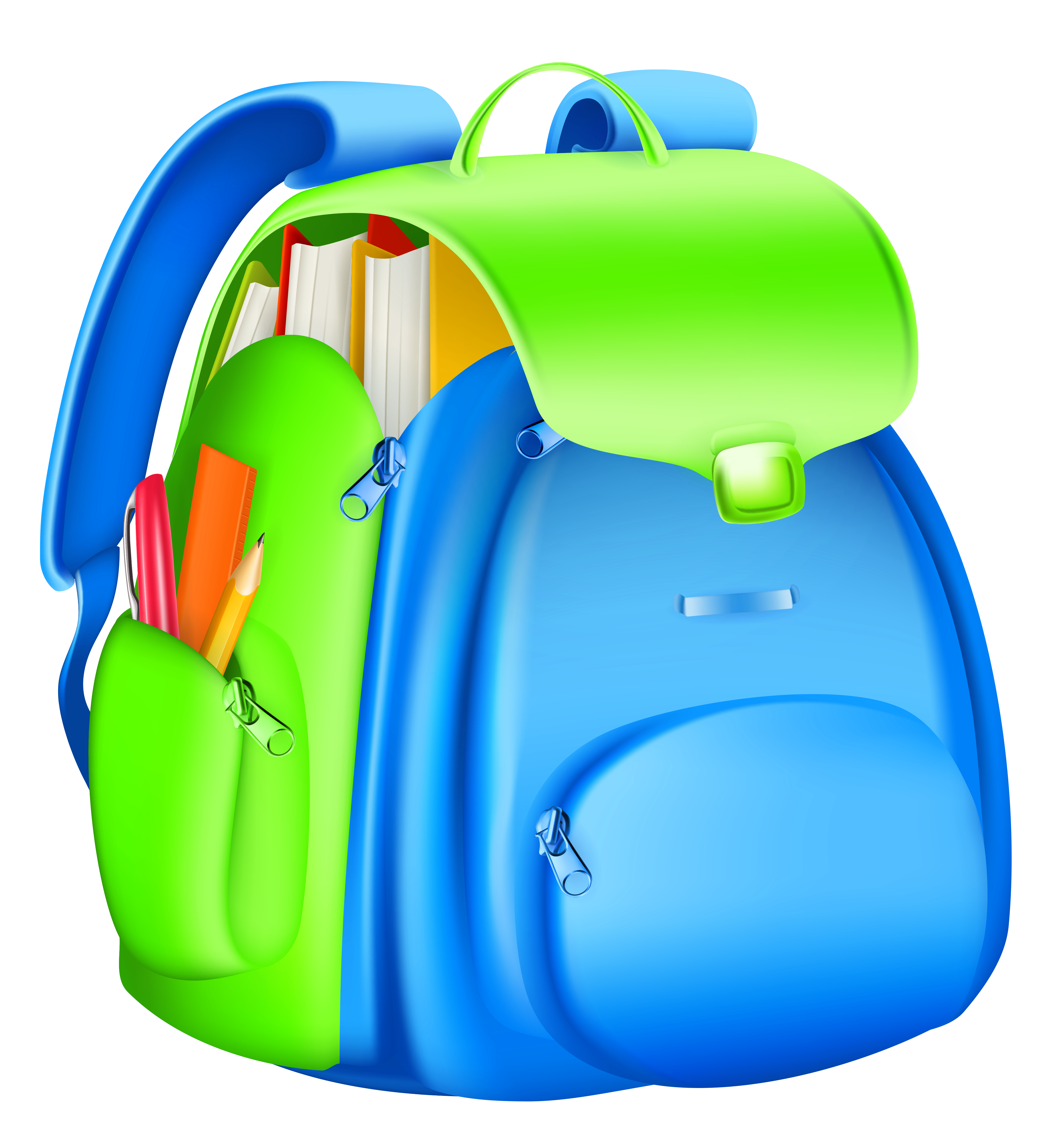School backpack clipart 0