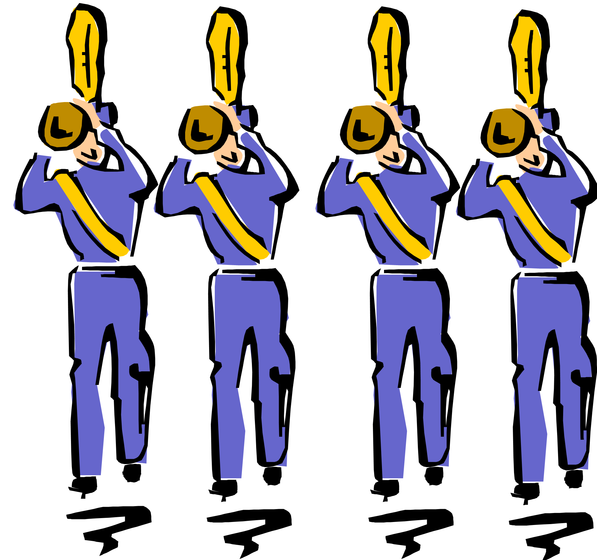 School Band Clip Art Clipart  - Marching Band Clip Art