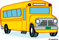 Free Cartoon School Bus Clip 