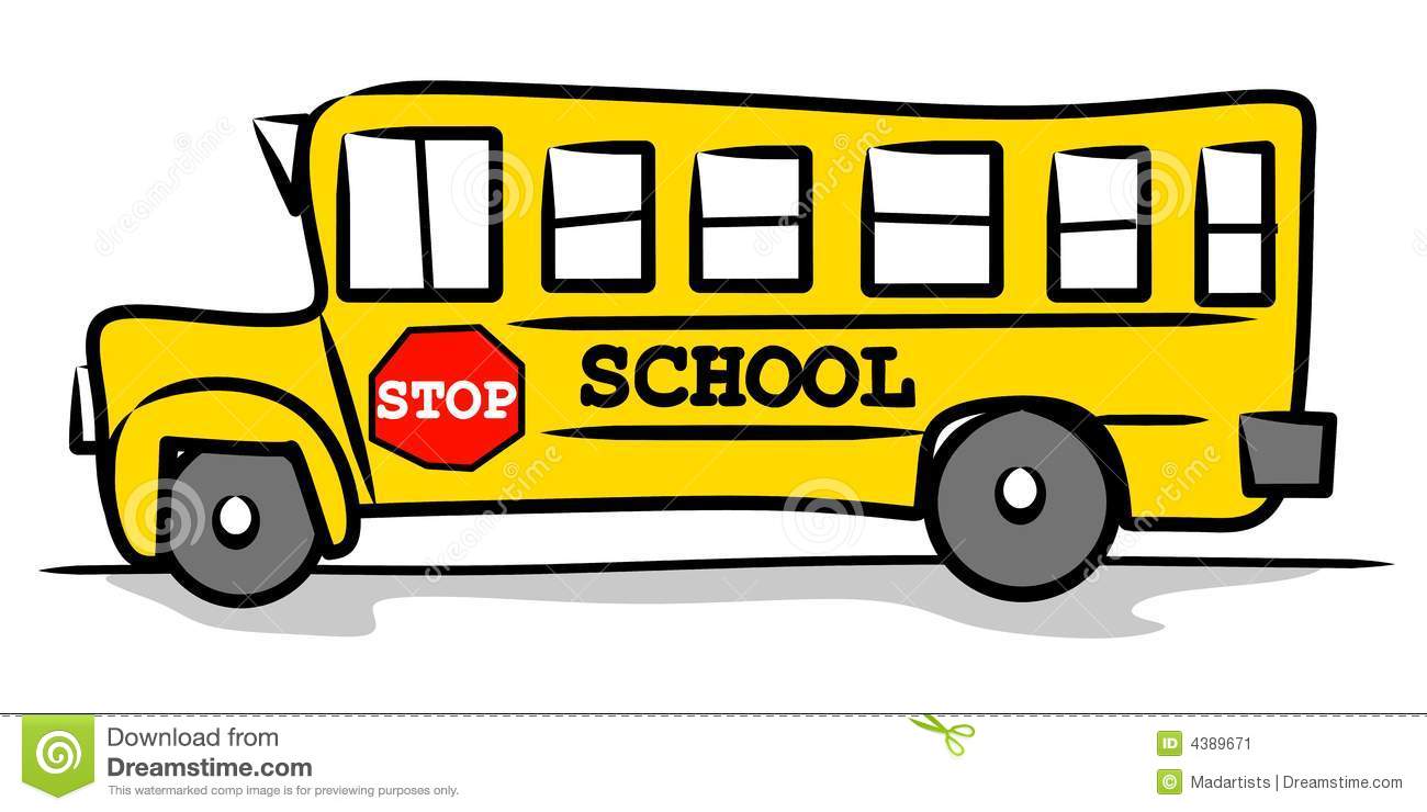 School bus clipart 2