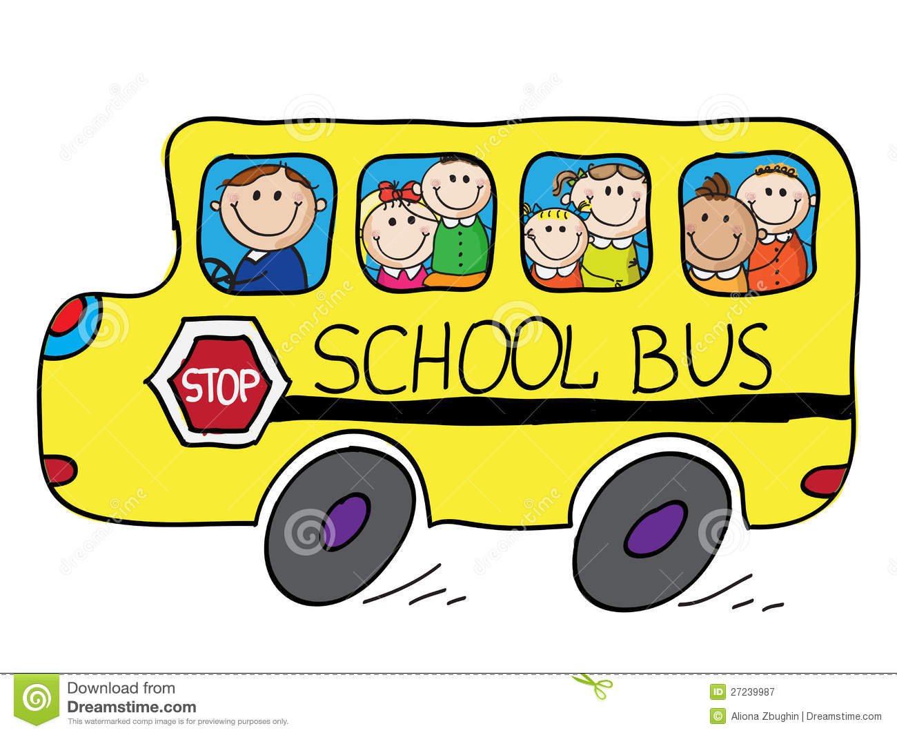 School Bus Clip Art Free