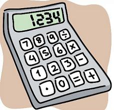 Calculator Black Clipart