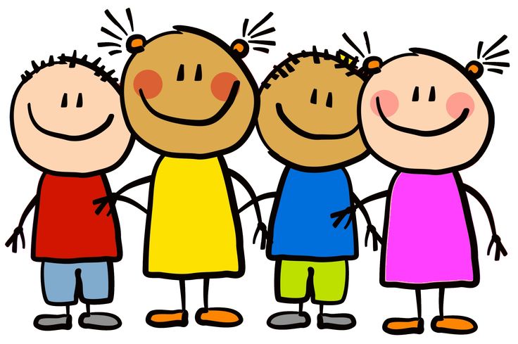 School Children Clipart