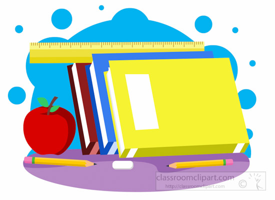 stationary-back-to-school-cli - School Clipart