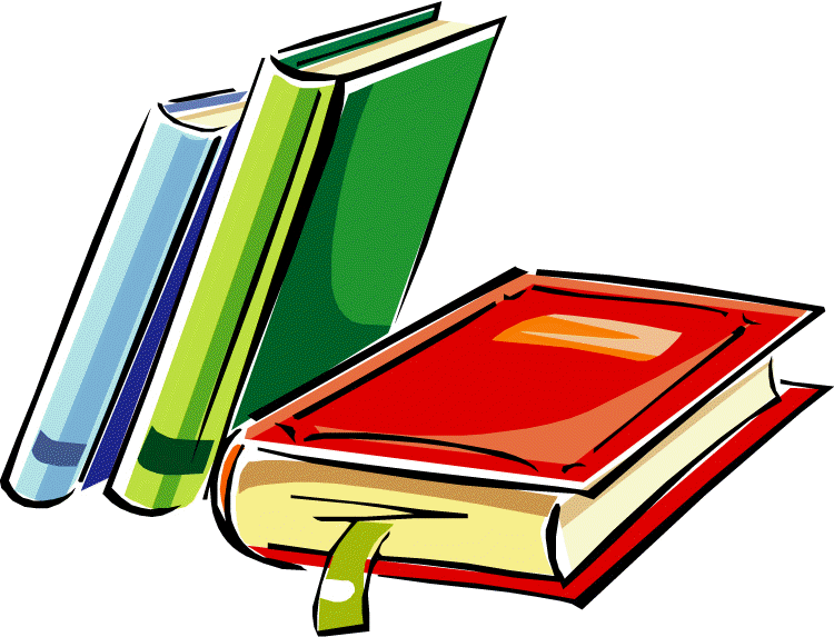 School Library Clipart; Total - Literature Clipart