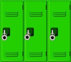 School Lockers - Locker Clipart