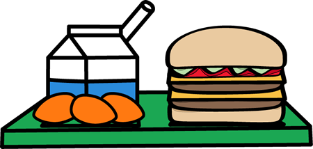 School Lunch Tray - Clipart Lunch
