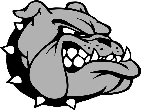 Bulldog football mascot clipa