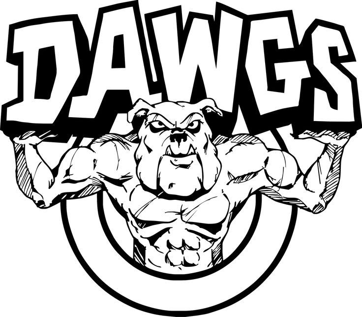 School mascot bulldog clip ar - Bulldogs Clipart