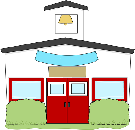 School Open House - School House Clipart