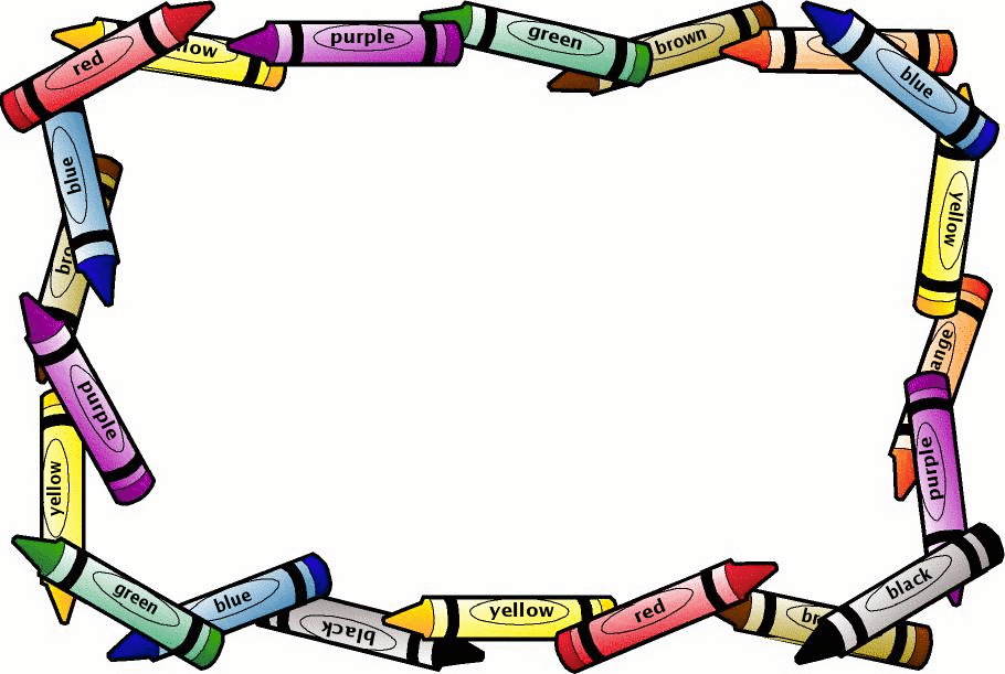 School supplies border clipart free clipart images