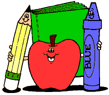 ... School supply clipart images ...