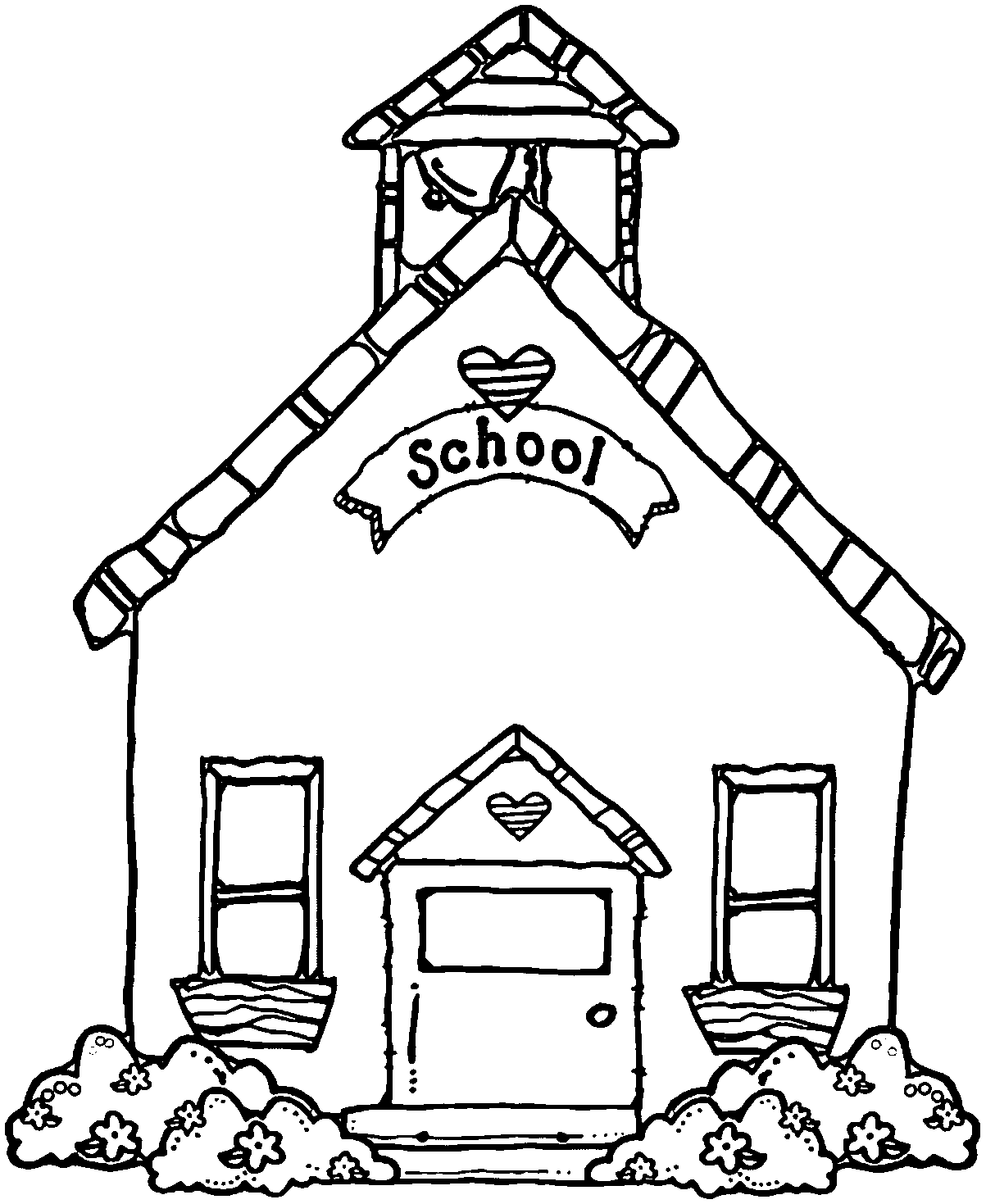 School House Clipart - GIF Image #18517