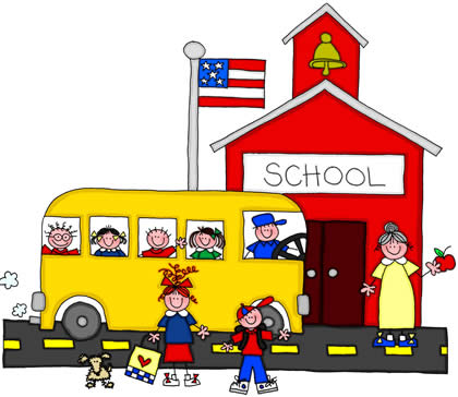 Schoolhouse cliparts. School House