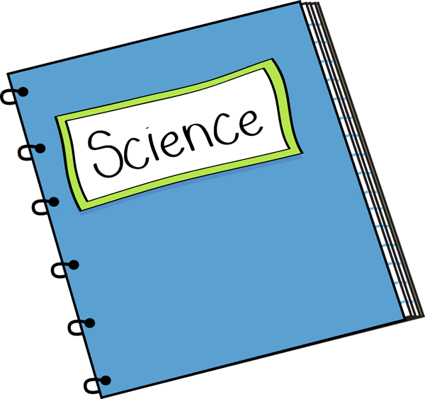 Science Notebook - Clipart Science