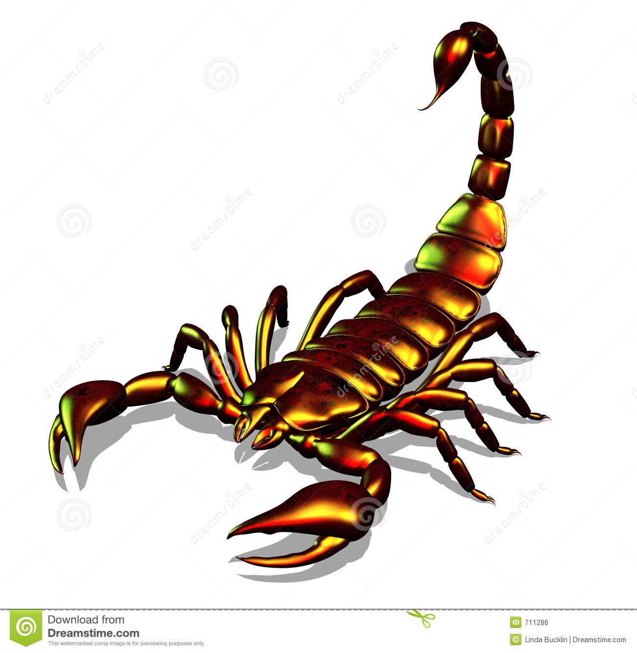 Scorpion more clipart