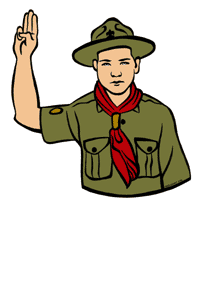 Scout Clip Art 100 Years Clip - Boy Scout Clip Art Free