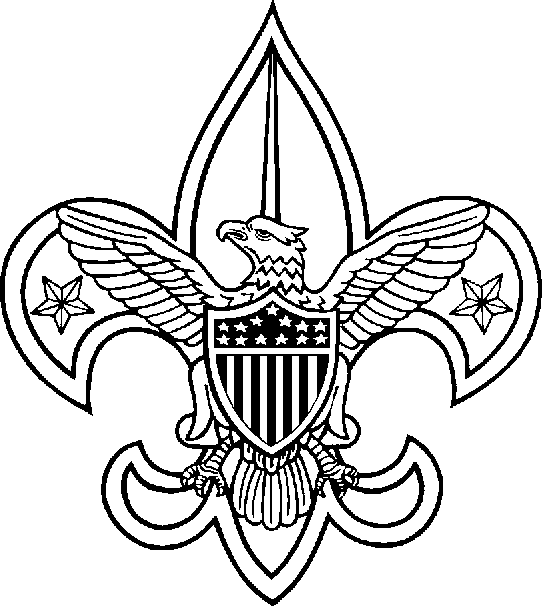 Scout Fleur De Lis Clip Art F - Eagle Scout Emblem Clip Art