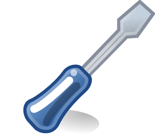 Download this image as: - Screwdriver Clipart