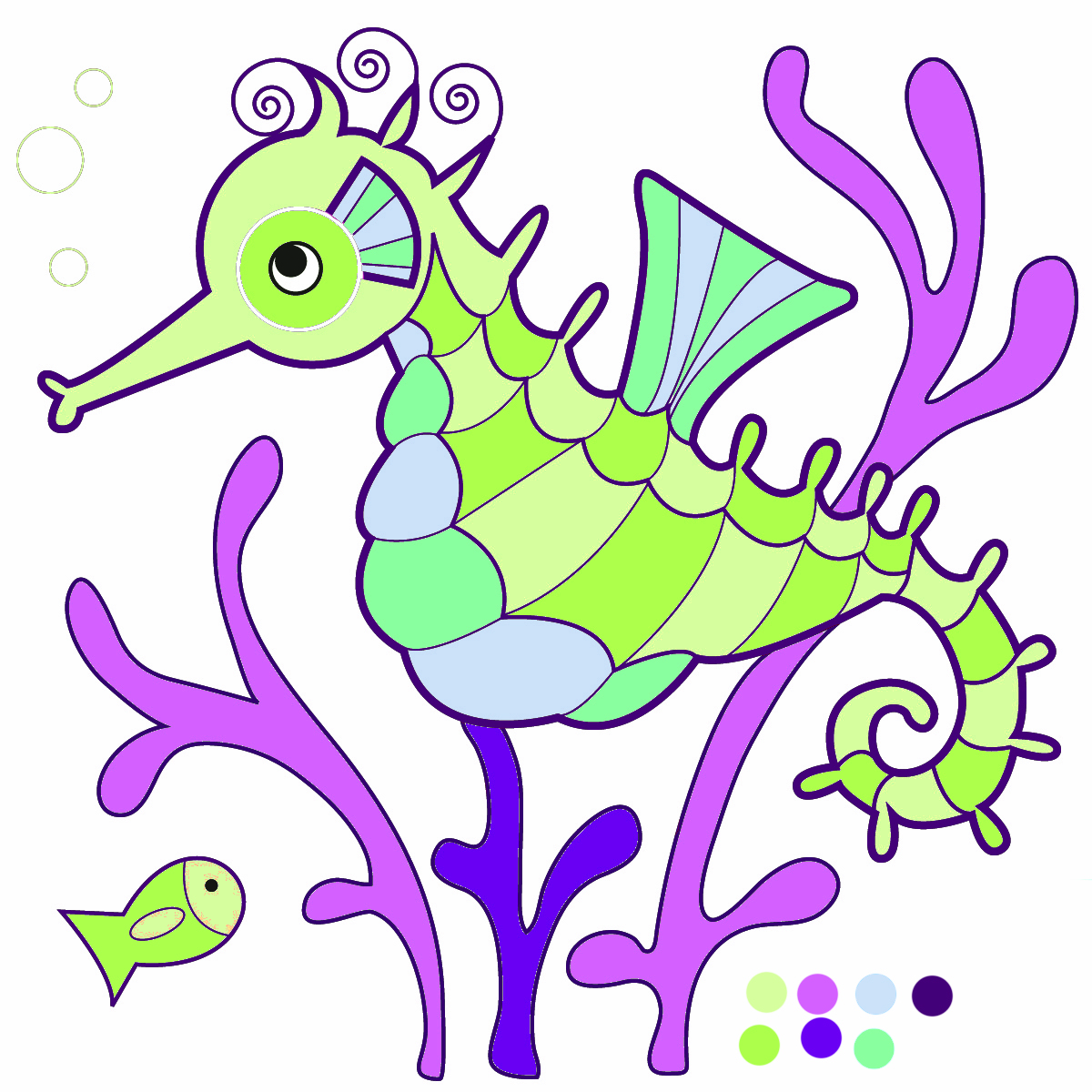 Seahorse clip art images free clipart