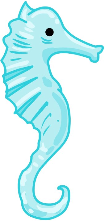 Seahorse clip art - Sea Horse Clip Art