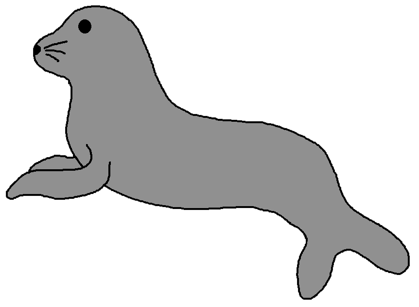 Cute Seal Clipart