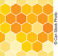 Bee Honeycomb Clipart #1