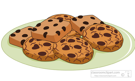 Plate Of Cookies Clip Art Pla