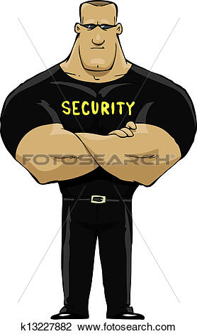 Security Guard Vector Clip Ar