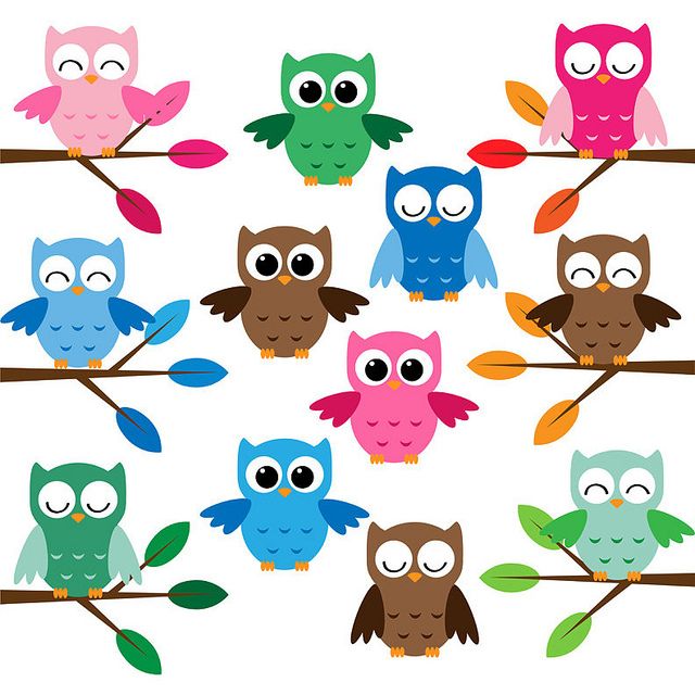 See 8 Best Images of Printabl - Cute Owl Clip Art Free